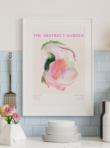 The Abstract Garden - I'm Here Whenever You Need Me - Posy No.2 - Azalea and Heather