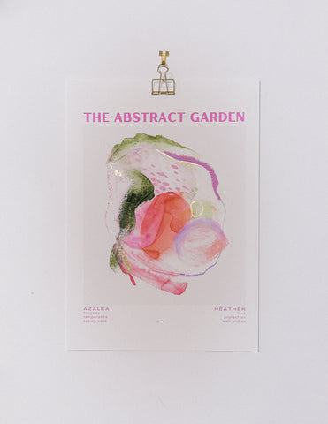 Gold Edition - The Abstract Garden - I'm Here Whenever You Need Me - Posy No.2