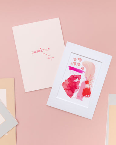 The Message Print - Series MJ, No.3