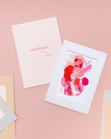 The Message Print - Series MJ, No.4